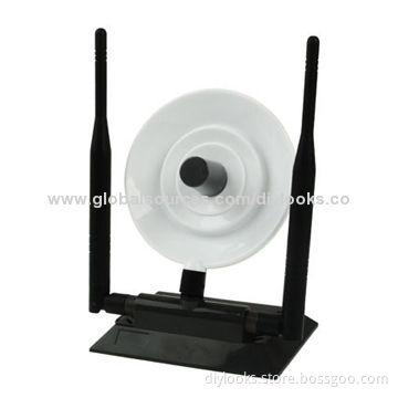 360000N 2.4GHz 3800mW 802.11b/g 54Mbps USB 2.0 Wireless Wi-Fi Network Adapter, 38dBi Gain Antenna